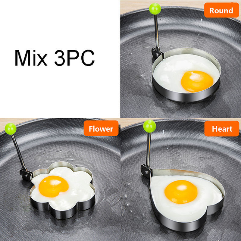 Stainless Steel Fried Egg Pancake Shaper Omelette 