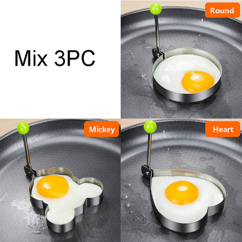 Stainless Steel Fried Egg Pancake Shaper Omelette 