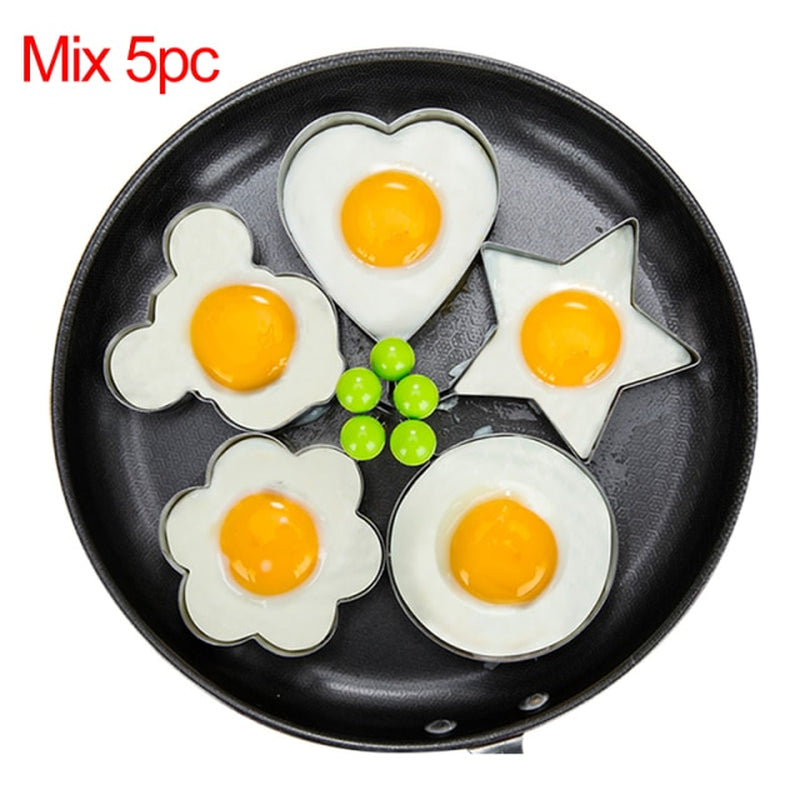 Stainless Steel Fried Egg Pancake Shaper Omelette 