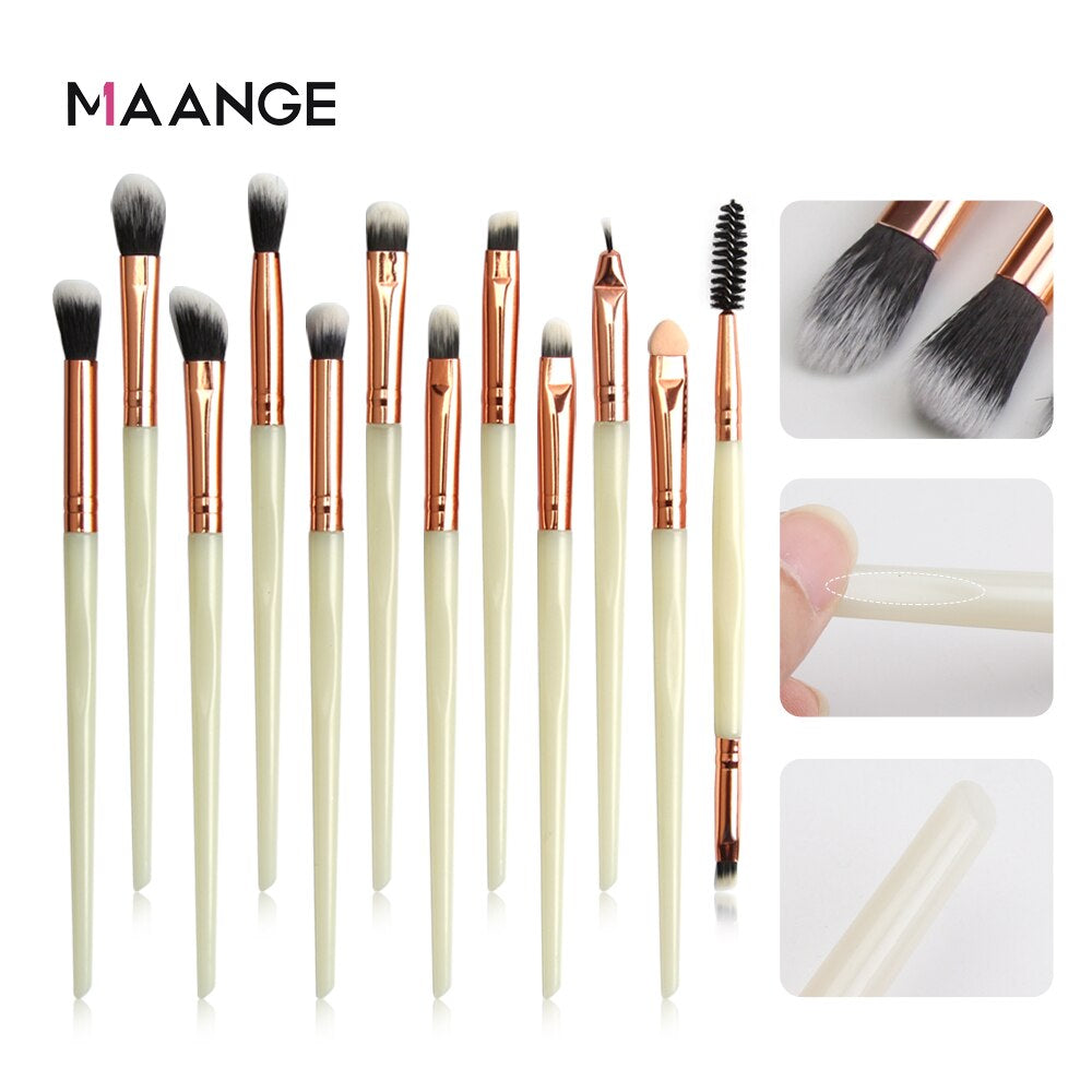 Makeup Brushes 12 Pcs Eyeshadow 