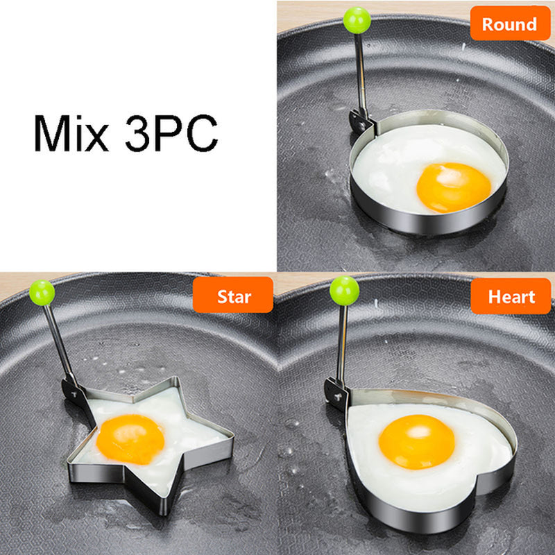 Stainless Steel Fried Egg Pancake Shaper Omelette 