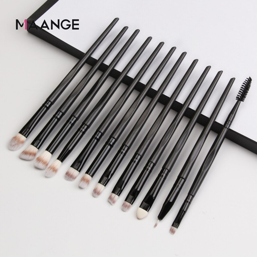 Makeup Brushes 12 Pcs Eyeshadow 