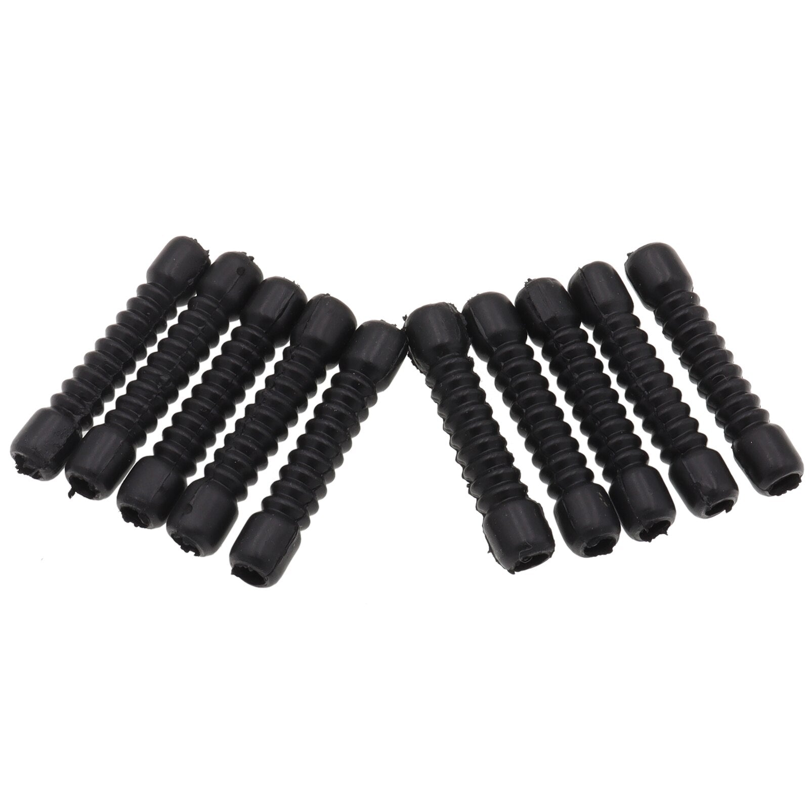 10Pcs/Lot 45Mm M6 Rubber Dust Cover Cap for Motorcycle Brake Cable Inner Diameter 6Mm