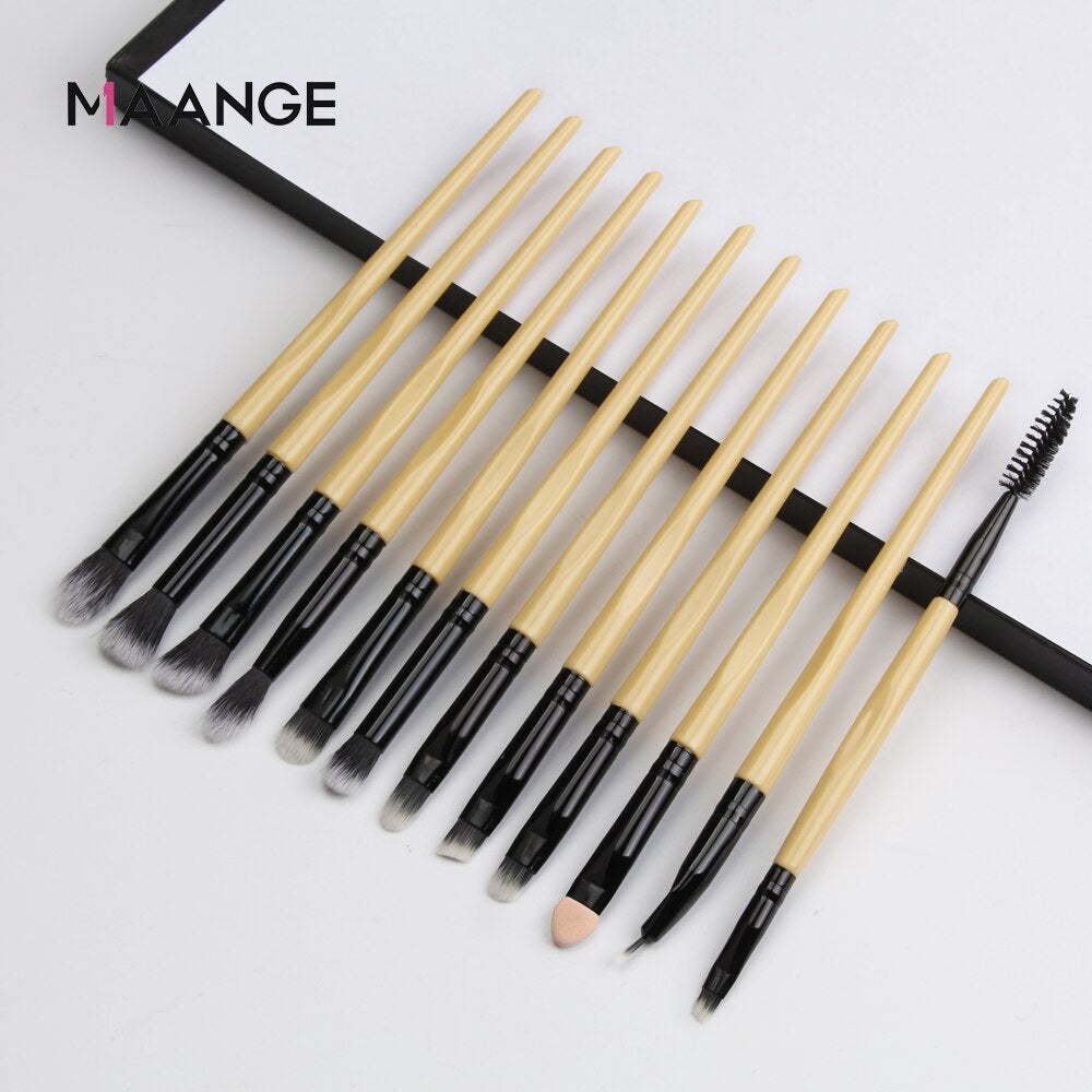 Makeup Brushes 12 Pcs Eyeshadow 