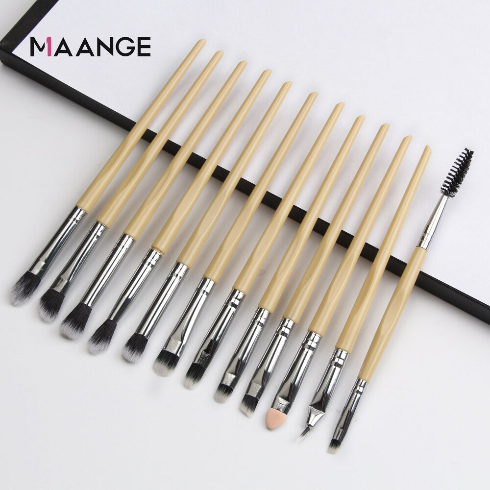 Makeup Brushes 12 Pcs Eyeshadow 