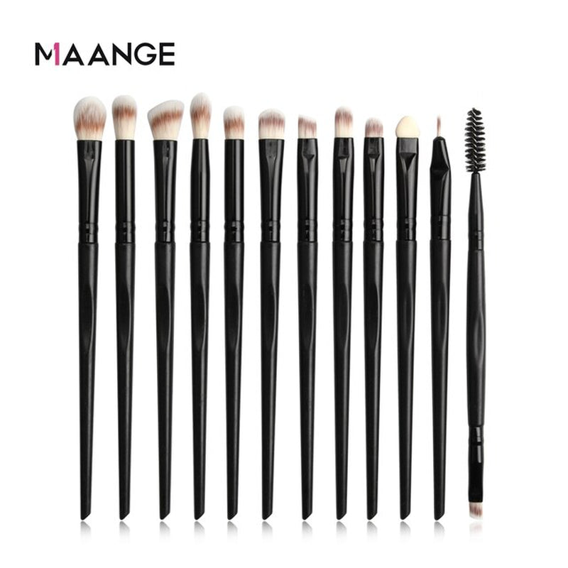 Makeup Brushes 12 Pcs Eyeshadow 