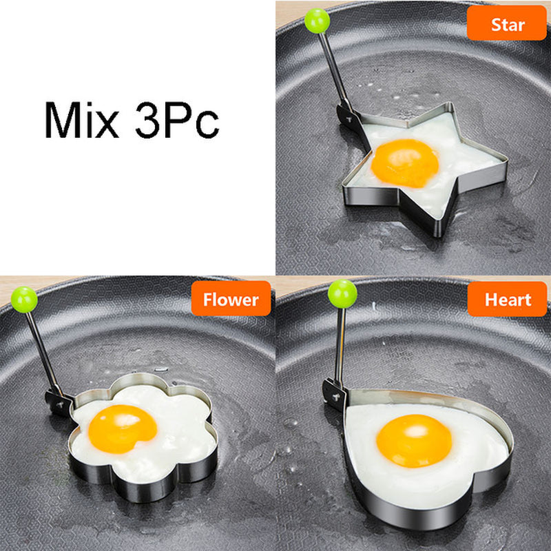 Stainless Steel Fried Egg Pancake Shaper Omelette 