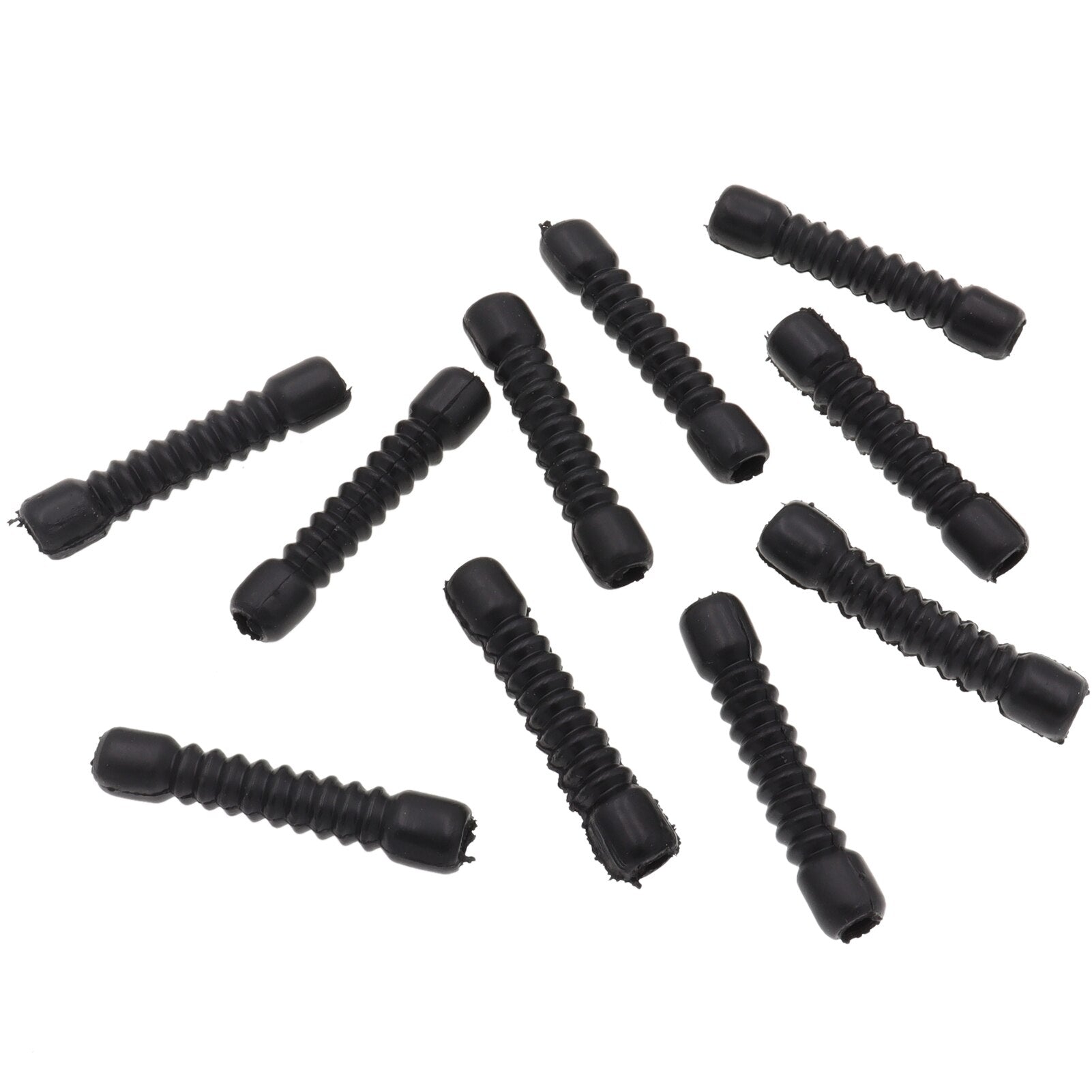 10Pcs/Lot 45Mm M6 Rubber Dust Cover Cap for Motorcycle Brake Cable Inner Diameter 6Mm