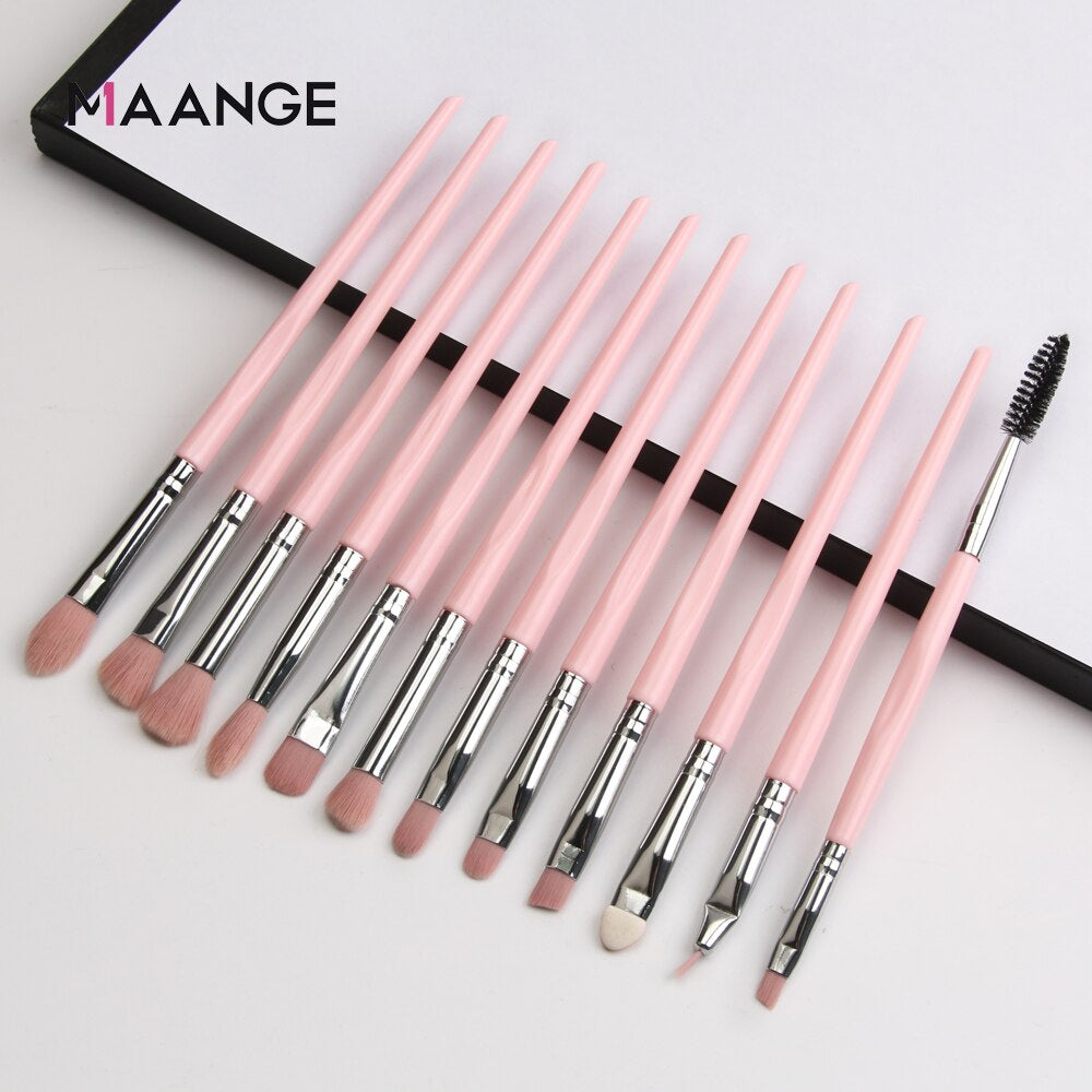 Makeup Brushes 12 Pcs Eyeshadow 